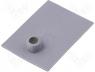 Thermally conductive pad silicone TO220 0.4K/W L 20mm W 15mm