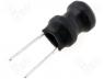 COIL0.22 - Inductor wire, 220uH, 1100mA, 450m, THT, 10%, vertical, Pitch 5mm