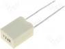   - Capacitor polyester 1uF 63V Pitch 5mm 10% 6x11x7.2mm