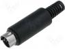 MDC-008 - Plug DIN mini male PIN 8 on cable