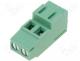 Terminal Blocks - Terminal block angled 90 2.5mm2 5.08mm THT  cage clamp 24A