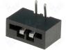 DS1020-02RT1D - Connector FFC / FPC angled 90° THT NON ZIF PIN 2 2.54mm 500V