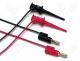 FLK-TL950 - Test lead 0.9m 15A red and black 2x test lead 30V