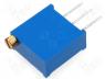 T910W-100R - Potentiometer mounting, multiturn, 100, 500mW, THT, 10%, linear