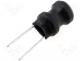  - Inductor wire, 1000uH, 750mA, 1.5, THT, 5%, vertical, Pitch 5mm