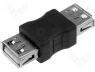 USB-AF/AF - Adapter, USB 2.0, USB A socket, both sides