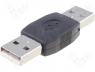 USB-AM/AM - Adapter, USB 2.0, USB A plug, both sides