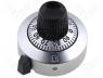 G-11-1-11 - Precise knob, with counting dial, Shaft d 6.35mm, Ø25.4x21.05mm