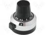 Precise knob - Precise knob, with counting dial, Shaft d 6.35mm, Ø22x24mm