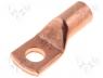Bootlace ferrule - Ring tube terminal, M8, 35mm2, crimped, for cable, L 33.5mm
