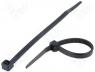 CV-120LB - Cable tie, black 120x4,8mm
