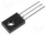 Transistor NPN, 60V, 1.5A, 1.25W, TO126