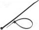 Cable ties - Cable tie, black 203x4,6mm