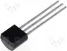 Transistor P-MOSFET, -40V, -2A, 740mW, TO92, Channel enhanced