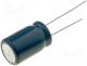 EEUFC1E181 - Capacitor electrolytic, low impedance, THT, 180uF, 25V, Ø8x11.5mm