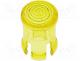   LED - LED lens, round, yellow, lowprofile, 5mm