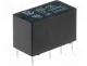 Relays PCB - Relay electromagnetic, DPDT, Ucoil 12VDC, 1A/125VAC, 1.25A/30VDC