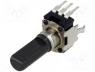 Resistor Variable - Potentiometer shaft, single turn, vertical, 10k, 20%, 6mm