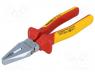 Plier - Pliers, insulated, flat, Application  for voltage works, 160mm
