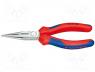 Plier - Pliers, half-rounded nose, 160mm