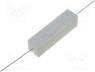   - Resistor  wire-wound ceramic case, THT, 15, 15W, 5%, 48x13x13mm