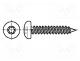 B3.5X13/BN9995 - Screw, 3,5x13, Head  button, Torx, A2 stainless steel, BN 9995
