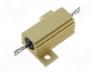 Power resistor - Resistor  wire-wound with heatsink, screwed, 10k, 25W, 5%