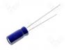 CE-10/16SP - Capacitor  electrolytic, THT, 10uF, 16V, Ø4x7mm, Pitch 1.5mm, 20%
