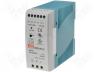 MDR-40-12 - Pwr sup.unit pulse, 40W, 12VDC, 3.33A, 85÷264VAC, 120÷370VDC, 300g