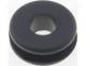 Cable Accessories - Grommet, Panel cutout diam 5mm, Hole dia 3.1mm, rubber, black