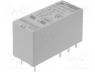  - Relay  electromagnetic, DPDT, Ucoil 9VDC, 8A/250VAC, 8A/24VDC, 8A