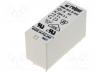   - Relay  electromagnetic, DPDT, Ucoil 12VDC, 8A/250VAC, 8A/24VDC, 8A