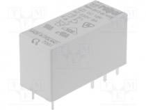 Relays PCB - Relay  electromagnetic, DPDT, Ucoil 18VDC, 8A/250VAC, 8A/24VDC, 8A