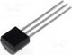 MCP101-450DI/TO - Supervisor Integrated Circuit, push-pull, 4,50 V, TO92, 1÷5.5V
