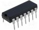 MCP3204-CI/P - A/D converter, Channels 4, 12bit, 100ksps, 2.7÷5.5VDC, DIP14