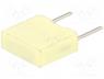   - Capacitor  polyester, 470nF, 63VDC, Pitch 5mm, 5%, 3.5x7.5x7.2mm