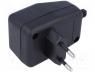   - Enclosure  for power supplies, X 48mm, Y 71.3mm, Z 48mm, black