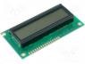 RC1602A-FHW-ESV - Display  LCD, alphanumeric, FSTN Positive, 16x2, gray, LED, PIN 16