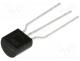 Transistor  NPN, bipolar, 45V, 100mA, 500mW, TO92