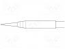 Solder station accessories - Tip, conical, 0.1mm