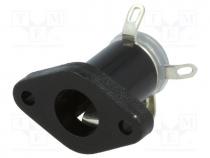 NEB1 - Socket, DC supply, male, 6/1,98mm, 6mm, 1.98mm, soldering, 3A, 34VDC