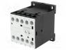 Relays - Contactor 3-pole, Auxiliary contacts  NC, 230VAC, 12A, NO x3, DIN