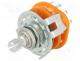   - Switch  rotary, 6-position, 0.3A/125VAC, Poles number 1, 30