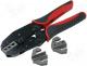 crimping tool - Set  for crimping push-on connectors, terminal crimping, 220mm