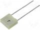 Capacitor Polyester - Capacitor  polyester, 100nF, 40VAC, 63VDC, Pitch 5mm, 10%