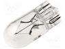  - Filament lamp  glass base, W2,1x9,5d, 12VDC, 100mA, Bulb  T1 3/4