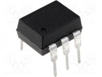  - Optocoupler, THT, Channels 1, Out  transistor, Uinsul 5.3kV, DIP6
