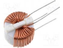 DLD-202U-2A - Inductor  wire, THT, 2mH, 2A, 70m, -25÷120C, 250V