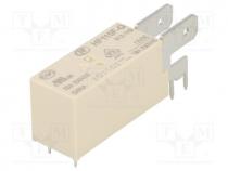   - Relay  electromagnetic, SPST-NO, Ucoil 12VDC, 20A/250VAC, 20A
