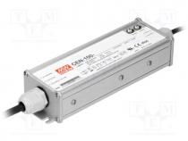 Pwr sup.unit  switched-mode, LED, 96W, 48VDC, 43÷53VDC, 2A, IP66